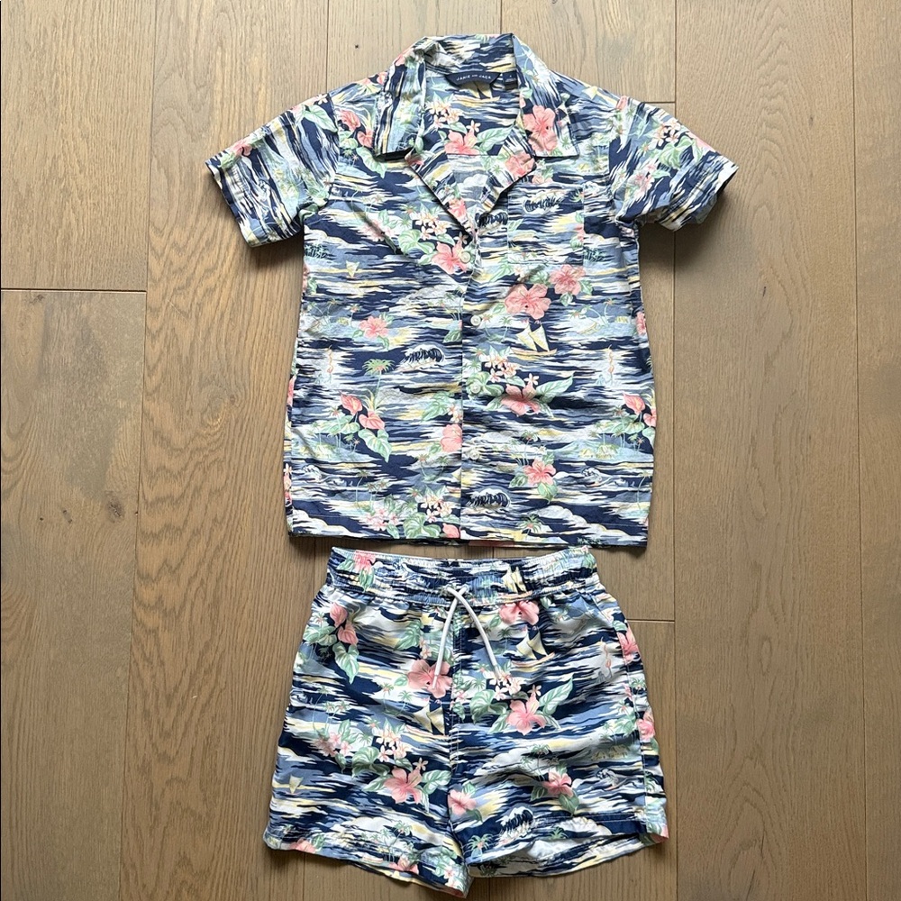 Janie and Jack Boys Swim Set